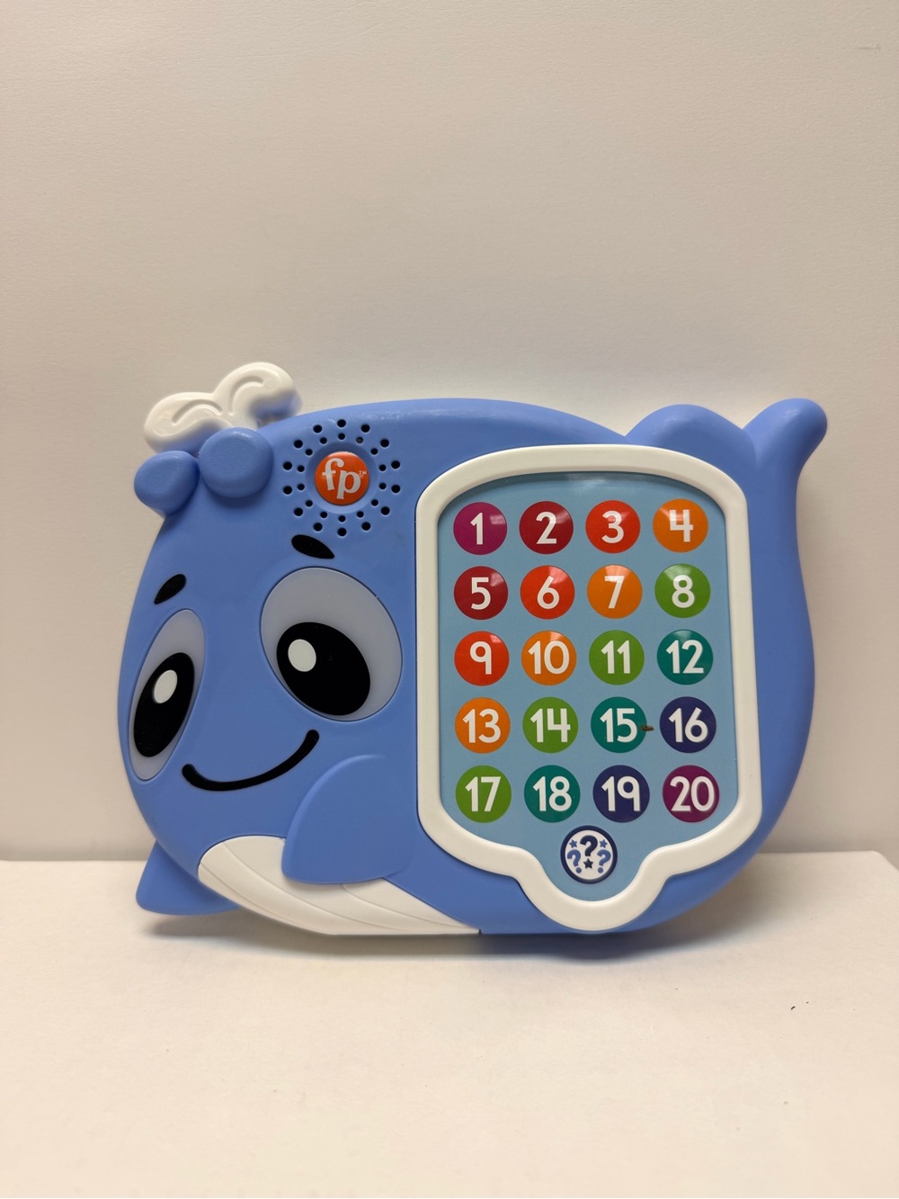 Fisher-Price 1-20 Count & Quiz Whale Learning Toy